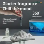 Polar Glacier Beside Speaker& Nightlight Aroma Diffusor-14