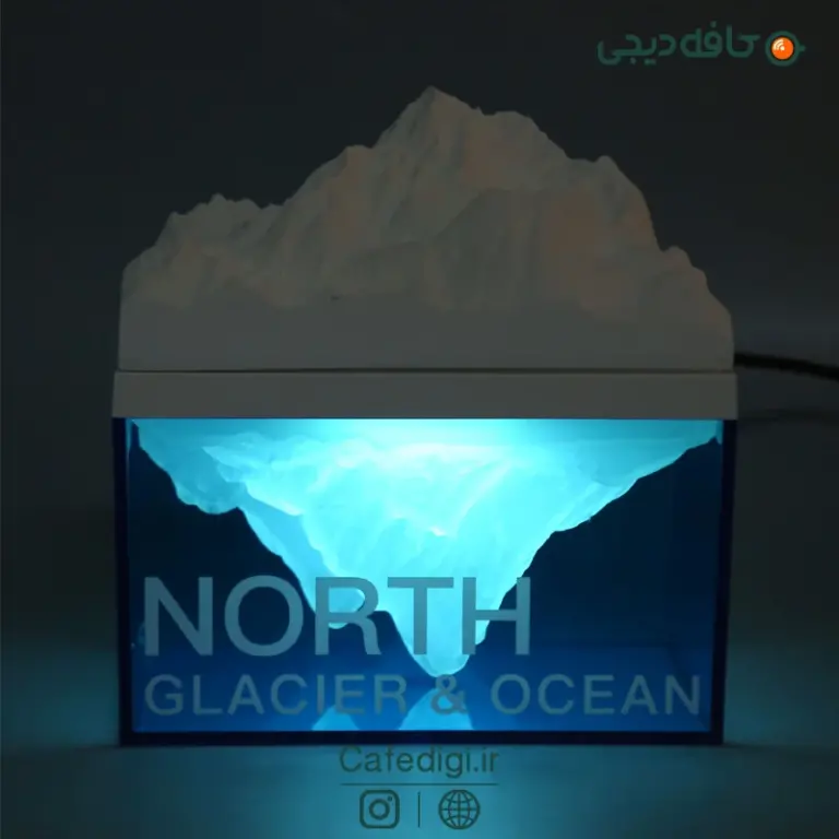 اسپیکر و چراغ خواب کوه یخ Polar Glacier Beside Speaker&Nightlight Aroma Diffusor