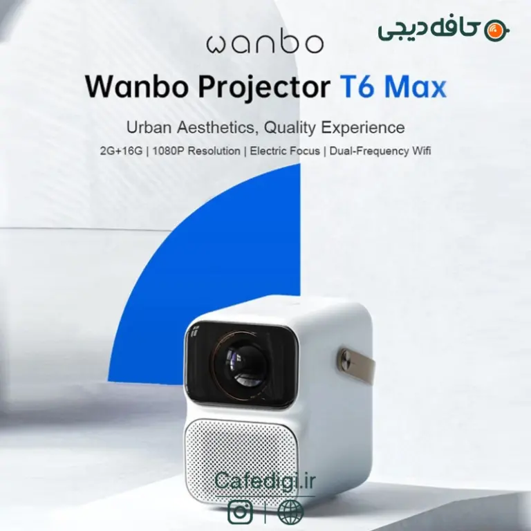 ویدئو پروژکتور ونبو مدل Wanbo t6 max