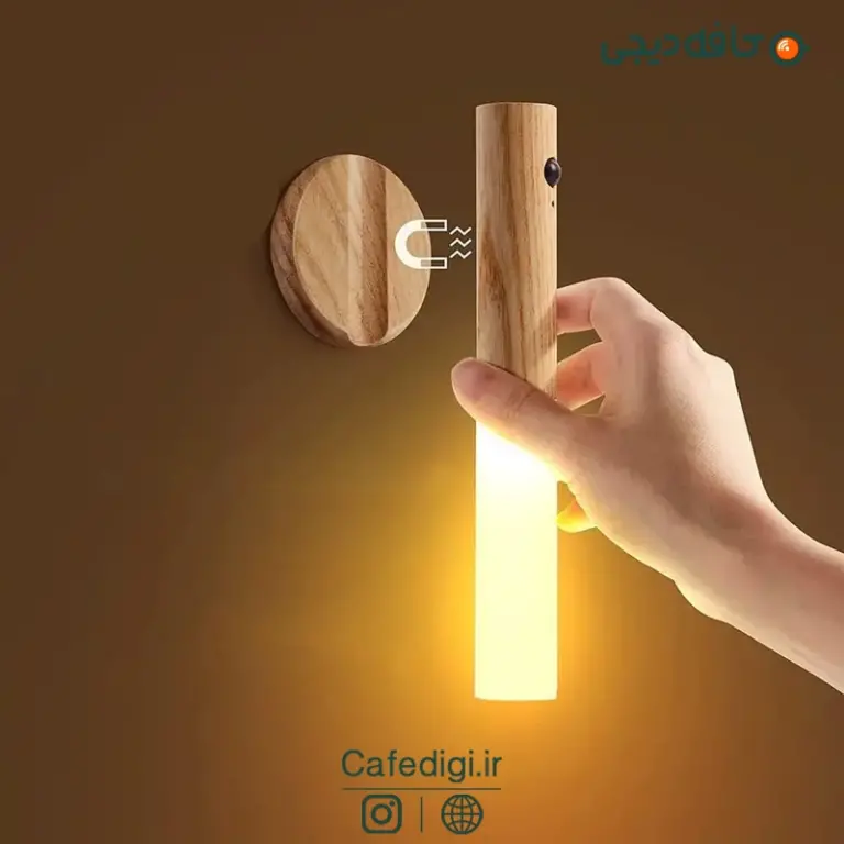 چراغ هوشمند چوبی دیواری با سنسورتشخیص حرکت  Beam Goods Smart Wooden Sensor Light