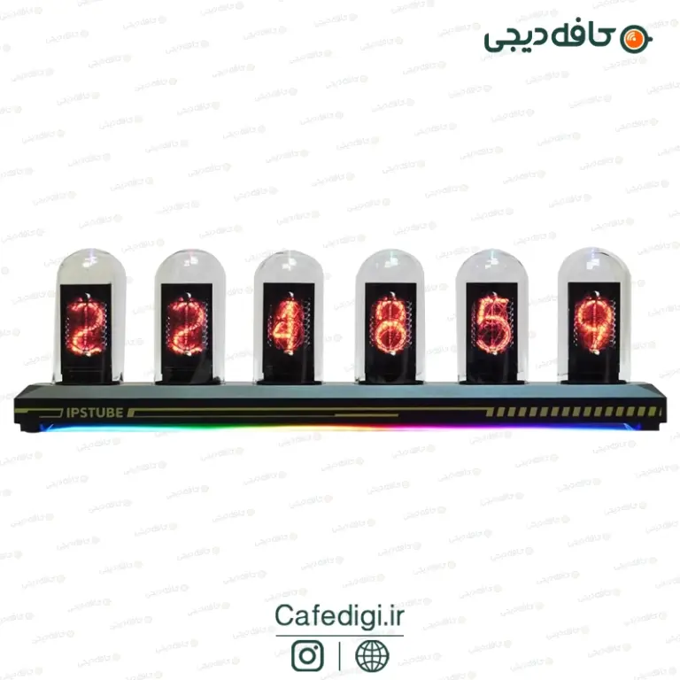 ساعت لوله ای دیجیتال IPStube Electronic clock