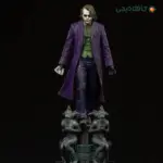 The Dark Knight – The Joker Deluxe Statue by Iron Studios 3