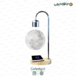 Levitating moon table lamp