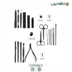 کیت مانیکور 18 در 1 گرین Green 18 in 1 manicure kit