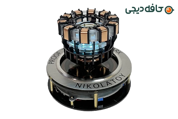 چراغ رومیزی قلب آیرون من معلق NikolaToy Maglev Iron Man Ark-3